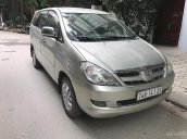 Cần bán gấp Toyota Innova G sản xuất 2006, màu bạc chính chủ, giá tốt