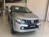 Bán ô tô Mitsubishi Triton năm 2018, màu bạc, nhập khẩu nguyên chiếc