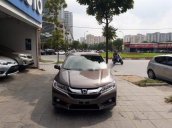 Cần bán Honda City AT 2017, màu nâu như mới, giá chỉ 555 triệu