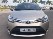 Bán Toyota Vios G 1.5AT sản xuất năm 2014, màu vàng như mới