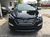 Cần bán Hyundai Santa Fe 2.4 AT 2015, màu đen