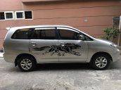 Cần bán xe Toyota Innova G sản xuất 2007 màu bạc, giá chỉ 316 triệu