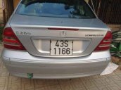 Cần bán lại xe Mercedes C200 2.0MT đời 2003, màu bạc