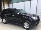 Bán Toyota Fortuner 2.5G đời 2014, màu đen, giá 800tr