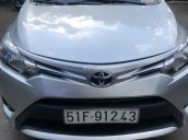 Bán Toyota Vios 1.5E năm 2016, màu bạc