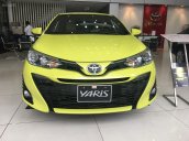 Toyota Giải Phóng- Bán xe Yaris 1.5G, màu vàng giao ngay, giá tốt, ưu đãi vay 90%. LH 0973.160.519