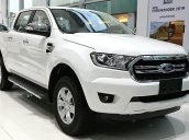 Bán ô tô Ford Ranger XLT 4x4 AT 2018, màu trắng, nhập khẩu