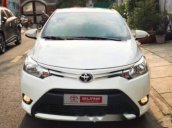 Bán Toyota Vios 1.5E 2017, màu trắng số sàn, giá chỉ 510 triệu