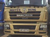 Bán thanh lý xe tải Shacman 4 chân đời 2016 657.82, màu vàng, giá 555 triệu