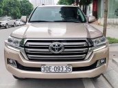 Cần bán Toyota Land Cruiser V8 VX 4.6L đời 2016, màu vàng cát, sản xuất 2016