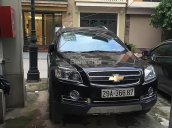 Cần bán lại xe Chevrolet Captiva LTZ Maxx 2.4 AT đời 2010, màu đen xe gia đình