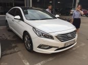 Bán Hyundai Sonata 2015, đúng chất, biển TP, màu trắng, giá TL, hỗ trợ góp