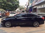 Bán Hyundai Sonata 2.0AT 2015 nhập Hàn Quốc màu đen, nội thất da bò mới, lăn bánh 23.000km