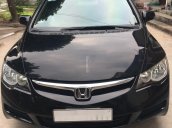 Bán xe Honda Civic 1.8 đời 2008, màu đen