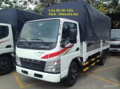 Bán xe tải Nhật Mitsubishi Fuso Canter 4.7 máy cơ, đời 2017, mới 100%, đủ loại thùng, hỗ trợ trả góp