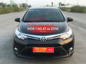 Bán Toyota Vios 1.5G AT sản xuất năm 2016, màu đen