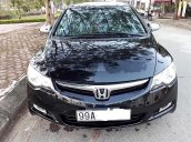 Cần bán xe cũ Honda Civic 1.8 sản xuất 2008, màu đen chính chủ, giá 298tr