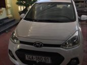 Bán ô tô Hyundai Grand i10 sản xuất 2015, màu trắng, nhập khẩu nguyên chiếc