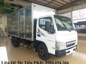 Bán xe tải Nhập Fuso Canter 4.99 tải 2 tấn Nhật Bản thùng 4.3m đủ các loại thùng hỗ trợ trả góp