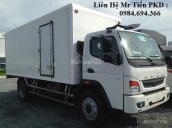 Bán xe tải nhập khẩu Misubishi Fuso Fi Nhật Bản 2017 tải 7 tấn thùng dài 5,9m, đủ loại thùng