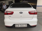 Bán Kia Rio sedan 1.4MT màu trắng, số sàn, nhập Hàn Quốc 2015, biển tỉnh, chạy 69000km