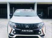 Cần bán xe Mitsubishi Triton sản xuất năm 2018, màu trắng, nhập khẩu nguyên chiếc