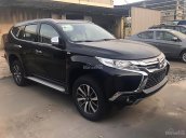 Bán Mitsubishi Pajero Sport 2.4D 4x2 AT 2018, màu đen, nhập khẩu