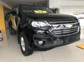 Cần bán Chevrolet Colorado 2.5L 4x4 MT LT đời 2018, màu đen, nhập khẩu, ưu đãi 30 triệu T11/2018