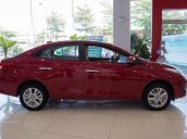 Bán Toyota Vios E đời 2018, màu đỏ, số sàn