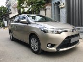 Cần bán xe Vios 2017 màu vàng hoàng kim số sàn xe như mới