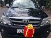 Bán Toyota Fortuner sản xuất 2007, màu đen, xe nhập