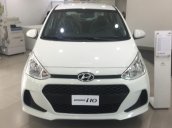 Hyundai Grand i10 số sàn màu trắng, xe có sẵn giao ngay, giá cạnh tranh, hỗ trợ vay trả góp lãi suất ưu đãi. LH; 0903175312