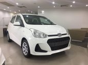 Hyundai Grand i10 số sàn màu trắng, xe có sẵn giao ngay, giá cạnh tranh, hỗ trợ vay trả góp lãi suất ưu đãi. LH; 0903175312