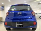 Hyundai Grand i10 số sàn màu xanh xe có sẵn giao ngay, giá Km cực hấp dẫn, hỗ trợ vay trả góp lãi suất ưu đãi. LH: 0903175312