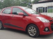 Bán Hyundai Grand i10 1.2AT Hatchback đời 2015, màu đỏ, nhập khẩu nguyên chiếc, 390 triệu