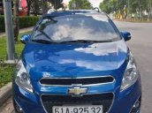 Cần bán Chevrolet Spark LTZ 2014, màu xanh lam, xe gia đình 