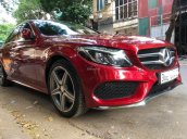 Cần bán Mersedes C300 AMG màu đỏ, đời 2016, giá tốt