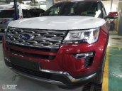 Bán Ford Explorer Limited đỏ, đen, lăn bánh giao ngay, ưu đãi chính hãng