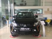 Bán ô tô Mitsubishi Triton 2018, màu đen, nhập khẩu, 725.5tr