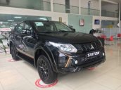 Bán ô tô Mitsubishi Triton 2018, màu đen, nhập khẩu, 725.5tr