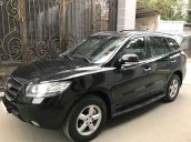 Bán gấp xe Hyundai Santafe số sàn 2009, máy xăng, màu đen