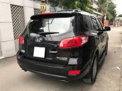 Bán gấp xe Hyundai Santafe số sàn 2009, máy xăng, màu đen