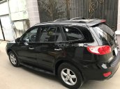 Bán gấp xe Hyundai Santafe số sàn 2009, máy xăng, màu đen