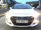 Bán Hyundai I30 1.6AT, màu trắng, số tự động, nhập Hàn Quốc 2014, biển Sài Gòn đi 49000km