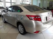 Bán Toyota Vios 1.5E năm sản xuất 2016, màu vàng như mới, giá tốt