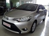 Bán Toyota Vios 1.5E năm sản xuất 2016, màu vàng như mới, giá tốt