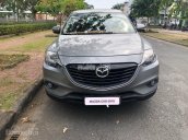 Bán Mazda CX-9 màu xám, số tự động, 2 cầu máy xăng, nhập Nhật 2015 biển tỉnh lăn bánh 28000km