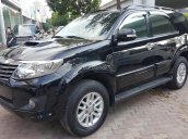 Cần bán xe Toyota Fortuner G sx 2014, màu đen máy dầu