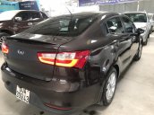 Bán Kia Rio Sedan 1.4AT, màu nâu titan, số tự động nhập Hàn Quốc 2016, biển tỉnh lăn bánh 30.000km