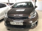 Bán Kia Rio Sedan 1.4AT, màu nâu titan, số tự động nhập Hàn Quốc 2016, biển tỉnh lăn bánh 30.000km